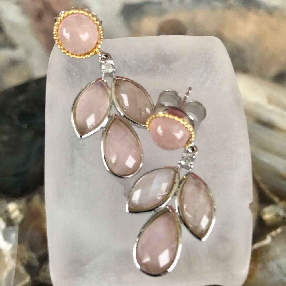 JOYA by Judy Crowell Sterling Silver 1.5" Earrings